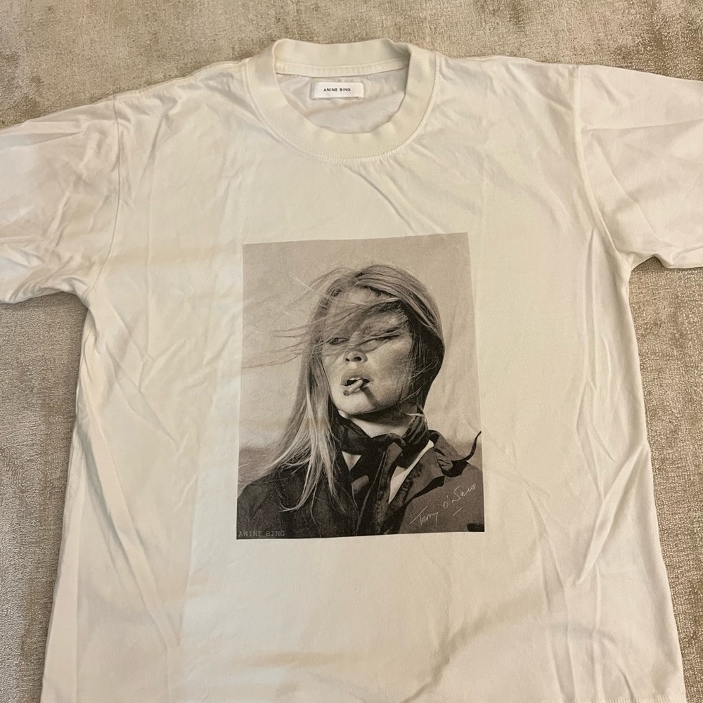 Anine bing t shirt size small